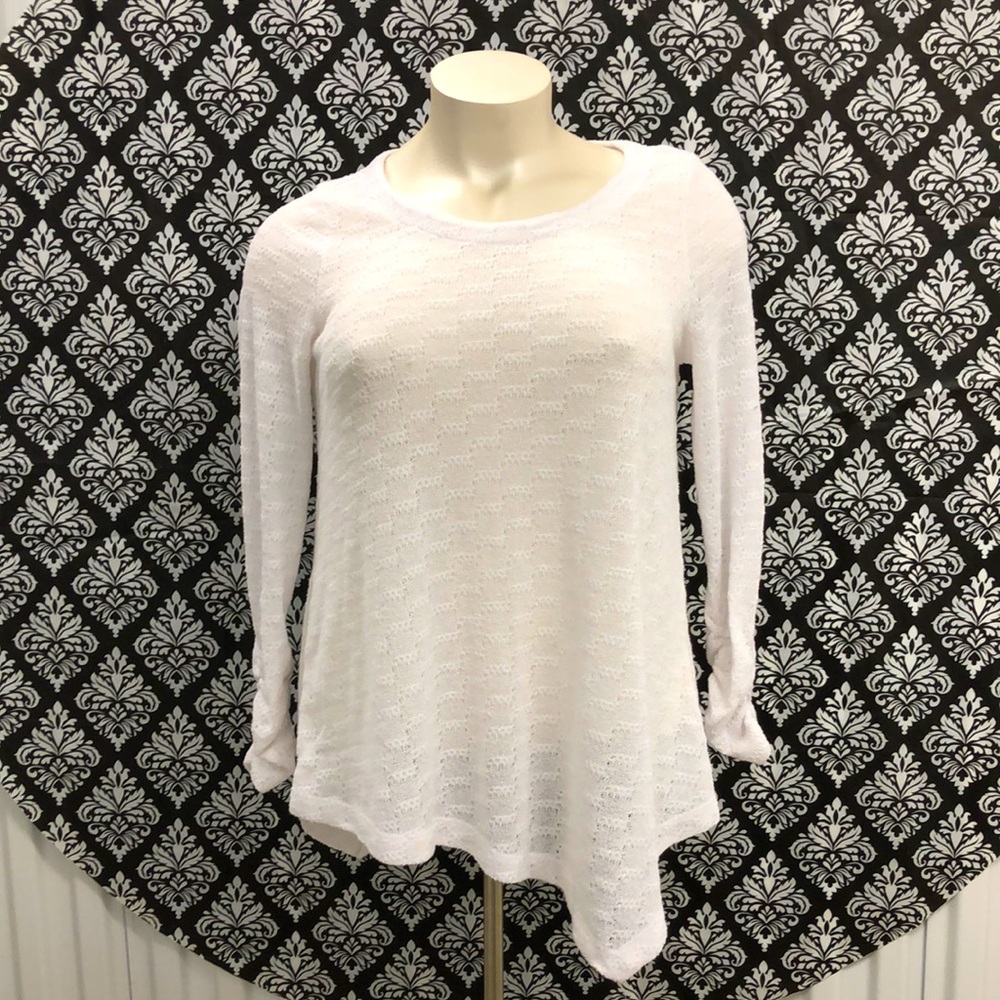 Ladies Soft Surroundings White Top